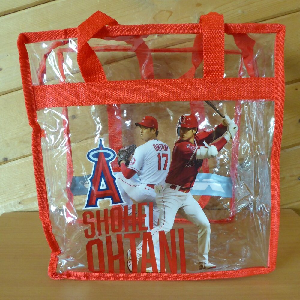 MLB Baseball Anaheim Los Angeles Angels Shohei Ohtani Clear Bag Nitto New